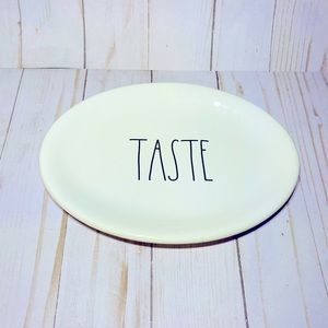 Rae Dunn TASTE oval plate